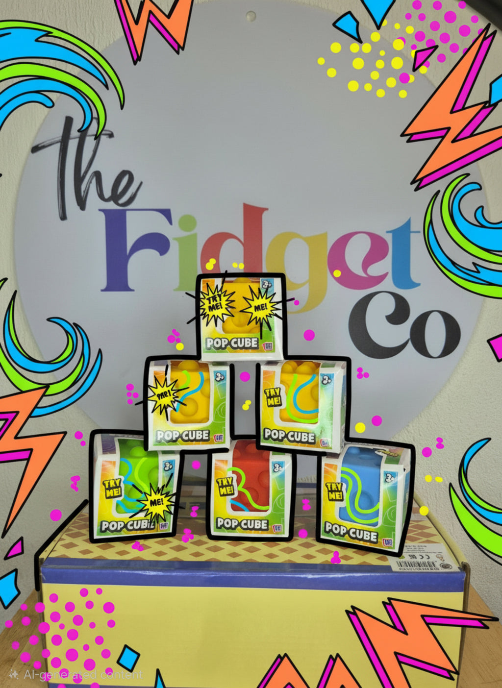 Pop cubes