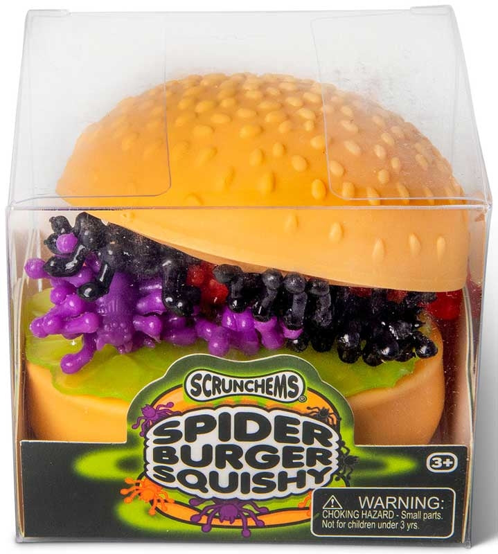 SCRUNCHEMS SPOOKY SPIDER BURGER SQUISH