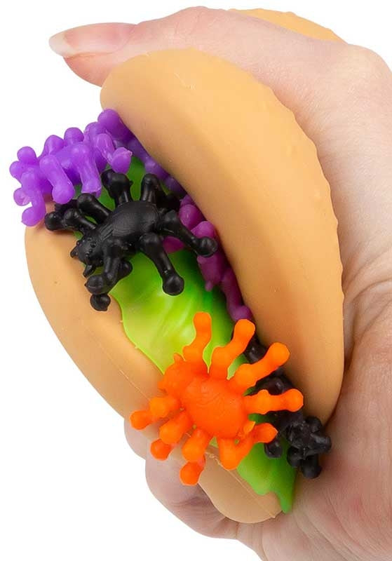 SCRUNCHEMS SPOOKY SPIDER BURGER SQUISH